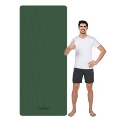 XXL Yoga Mat 213 x 81 cm, 6 mm Thick Non Slip and Joint Gentle, Extra Long…