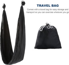 Strong Aerial Yoga Sling Kit – Supports Over 400 lbs for Full Body Fitness