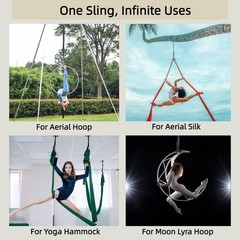 Ultra-Durable High-Strength Nylon Round Sling 3FT/94cm – Continuously Woven L…