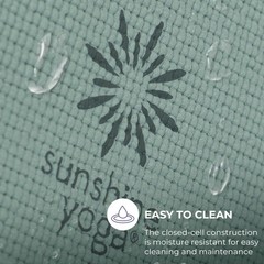 Ascend Yoga Mat – Premium 6mm Thick, 72″ x 24″, Solid or Reversible Print, No…