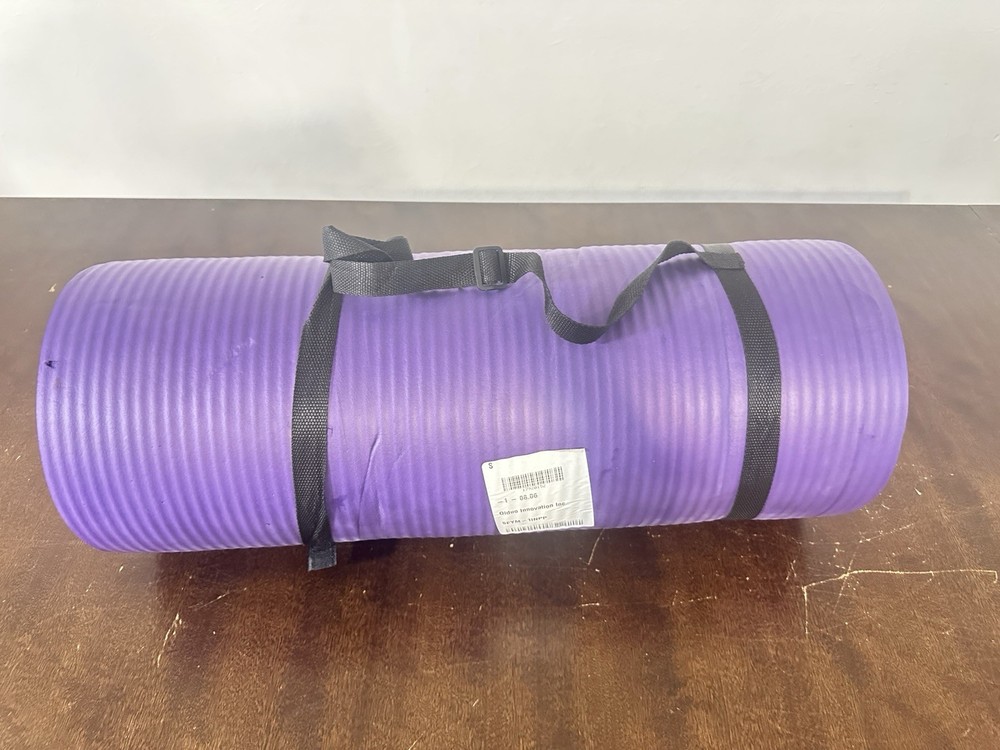 Balance from Purple Exercise Fitness 1″ ExtraThick YogaMat w/Carrying Strap Good