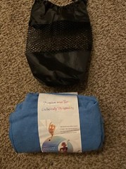 Yoga Towel with carrying bag – Blue – Ford Go Further – New!