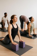 10xSport Yoga Blocks 2 Pack with Strap, Non-Slip Foam Support Pink