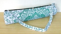 Indian Multi Ombre Yoga Mat Carrier Bag Mandala Large Shoulder Strap
