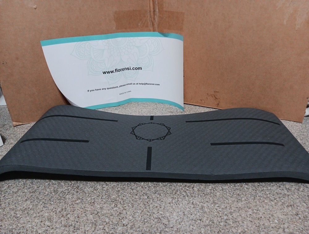 FLORENSI YOGA KNEE PAD 15mm thick x 26″ wide x 10″ long Gray