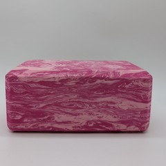 Gaiam Foam Yoga Block Non-Slip 8.5”x 6″ x 4″ pink stretch Brick Lightweight