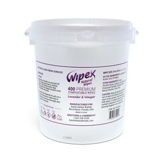 Gym Wipes by Wipex – Natural Fitness Equipment Cleaning with Lavender & Vineg…