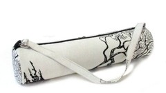 Indian White Tree Mandala Unisex Bags Shoulder Strap Yoga Mat Carrier Yoga Bags