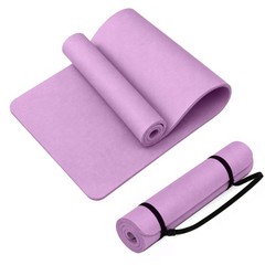 Yoga Mat 1/2-Inch Extra Thick High-Density Exercise Mat with Non-Slip Surface…