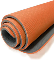 Hatha Yoga Extra Thick TPE Yoga Mat – 72″X 32″ Thickness 1/2 Inch -Eco Friendly