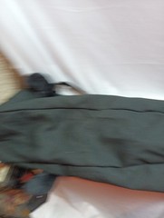 Yoga Pets Yoga Mat Carry Bag 31″ Long Plush Black Dog Has A Zipper Pocket On…