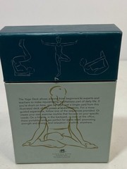 🍉 The Yoga Deck : 50 Poses and Meditations for Body Mind & Spirit by Miller EUC