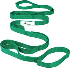 Abiarst Stretching Strap Yoga Strap for Physical Therapy, 10 Loops Yoga Strap…