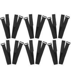 12Pcs Durable Nylon Yoga Mat Straps Adjustable Carrying Bands for Home Use