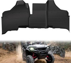 Front Floor Mats for Honda Pioneer 1000-5, TPE Floor Bed Liners UTV Front Row Fl