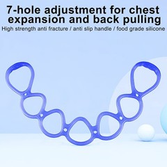 7 Ring Stretch Resistance Exercise Band, Workout Bands Yoga Stretching for Ho…