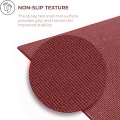 Voyage 5mm Studio Yoga Mats 6 Pack 72x24in