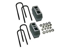 RealTruck 4″ Block Kit for Ford F-150 | Rear Lift Blocks, U-Bolts, & Hardware