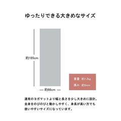 IKEHIKO Igusa Yoga Mat 66x185cm Tatami Exercise Mat TPE Eco Friendly Made in JP