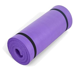 Extra Thick High Density Yoga Mat with Carry Strap – Ideal for Home & Gym
