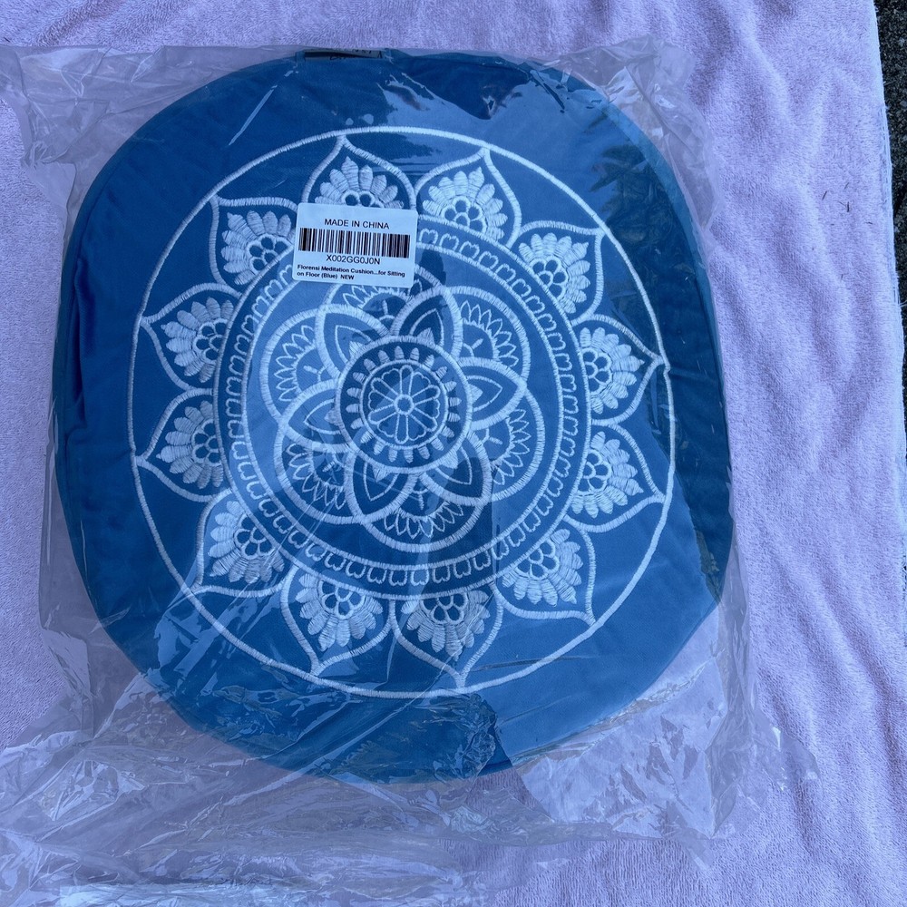 Florensi Meditation Cushion – Comfortable Floor Pillow – Tibetan