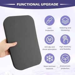 Yoga Knee Pad,High Density Foam NBR Material Yoga Knee Cushion,Clear Up Pain …