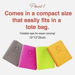 Compact & Tear-Resistant Yoga Mat – Ideal for Travel, Gym and Outdoor Use