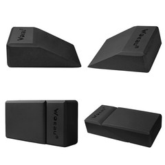 2 Pack Non-Slip Professional Squat Wedge Blocks – Heel Elevated Ramp for Squats,