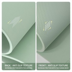 PAIDU Large Yoga Mat-72’x36’x0.4’ Extra Width ＆ Green