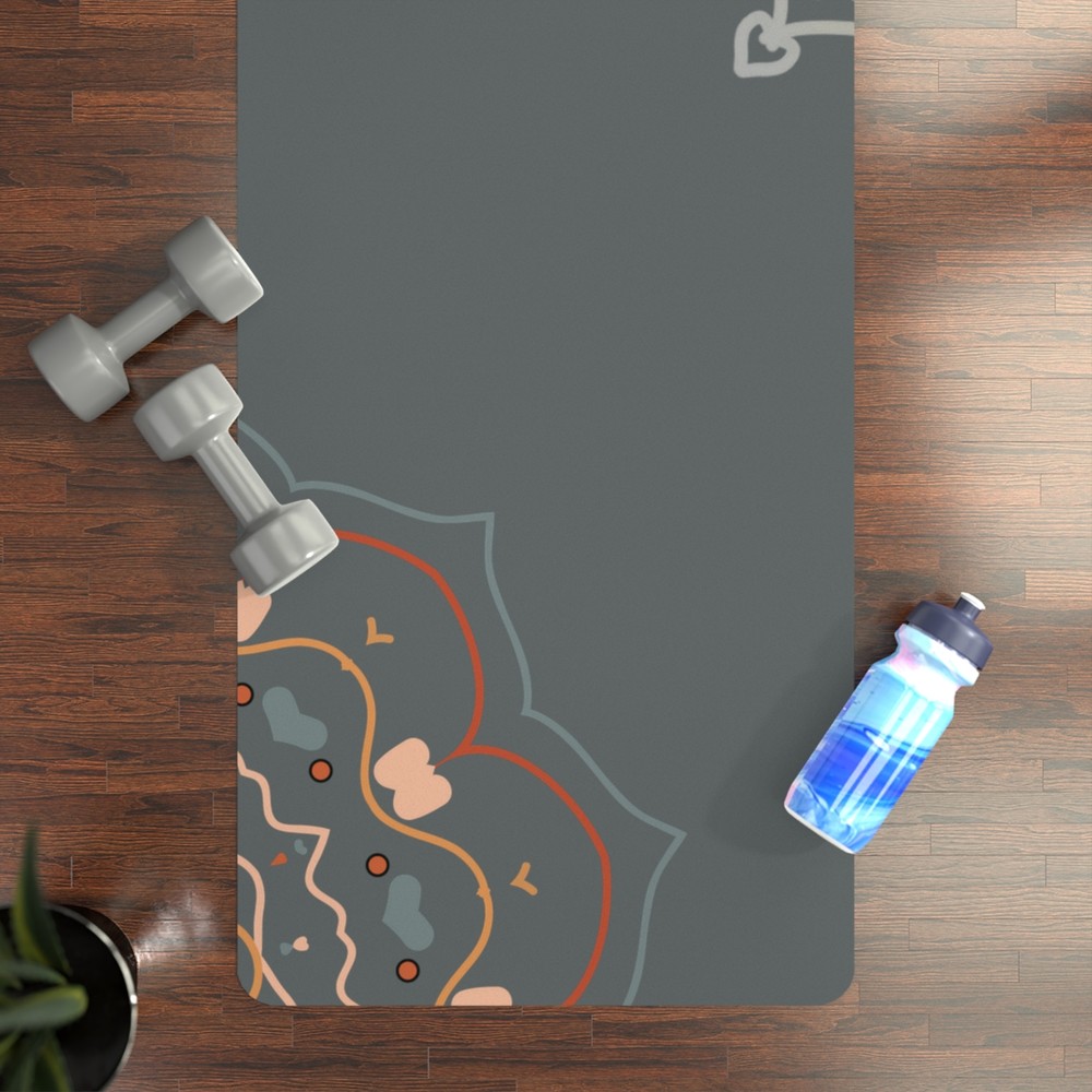 Mandala Rubber Yoga Mat