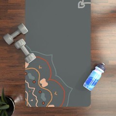 Mandala Rubber Yoga Mat