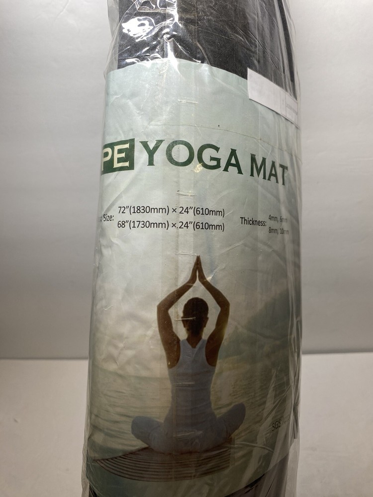 TPE Standard Yoga Mat • Black