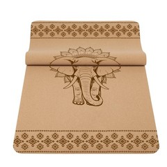 Premium Cork Yoga Mat Non Slip Thick Cork Exercise & Fitness Mat for Yoga, Pi…