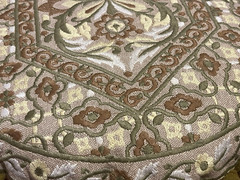 Embroidered Meditation Cushion