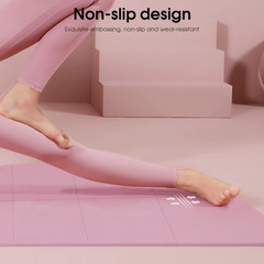 Pink Foldable Yoga Mat Eco Friendly EVA Folding Travel Fitness Exercise Mat 3/4/