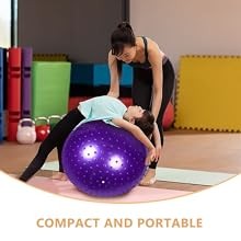Spiky Yoga Massage Ball for Sensory Training and Fitness Exercise Anti