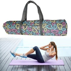 Yoga Mat Bag, Exercise Yoga Mat Hand Bag with Sturdy Smooth Zippers & Wide Strap