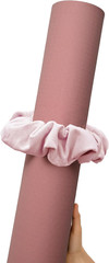 Yoga Mat Scrunchie – Holds Your Yoga Mat in Style – Durable & Elasticity Fabric