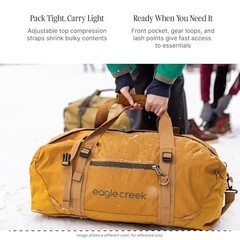 No Matter What Duffel Bag – Eco Friendly Duffel for Sustainable Travel – Smoke