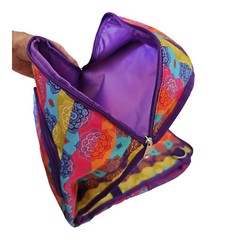 Hand & Helper Yoga Mat Bag Multicolor Pockets Water Bottle Mesh Pockets READ