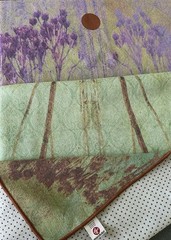 Yogitoes Manduka Tree Yoga Towel Mat Purple Green Brown Painterly HTF