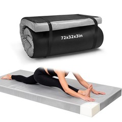 3 Inch Extra Thick Yoga Mat 6 * 2.5ft Thick Extra Wide Workout Mat, Non Slip …