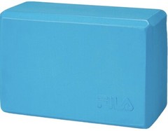 FILA YOGA BLOCK BRICK – BLUE – PILATES GYM HOME WORKOUT EXERCISE FITNESS