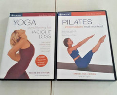 GAIAM Pilates & Yoga for toning and weight loss DVDs