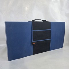 Rare HTF 48″ x 23.5″ Nike Orange & Blue Foldable Folding Training Yoga Mat