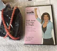 Leslie Sansone Walk Away Your Hips & Thighs DVD Kit NIB Fit Cuff Walk At Home