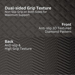 Foldable Large Yoga Mat: Extra 6mm & 8mm Thick Workout Mat for Home Gym and