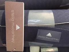 Adidas by STELLA MCCARTNEY Yoga Mat w/ Carry Handle Reversible Blue/White BP6414