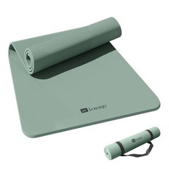 Yoga Mat – Premium 7mm Thick Exercise Mat, Anti-Tear 32” Extra Pale Green