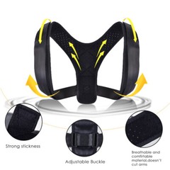 Posture Corrector Adjustable Back Support Belt Spine Back Shoulder Brace Strap